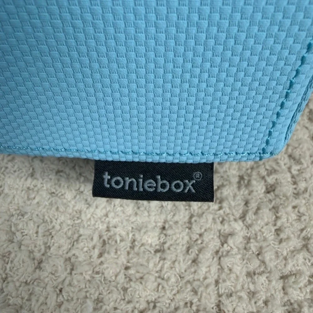 Tonies Toniebox Light Blue Digital Audio Player Box Only Parts or Repair No Cord
